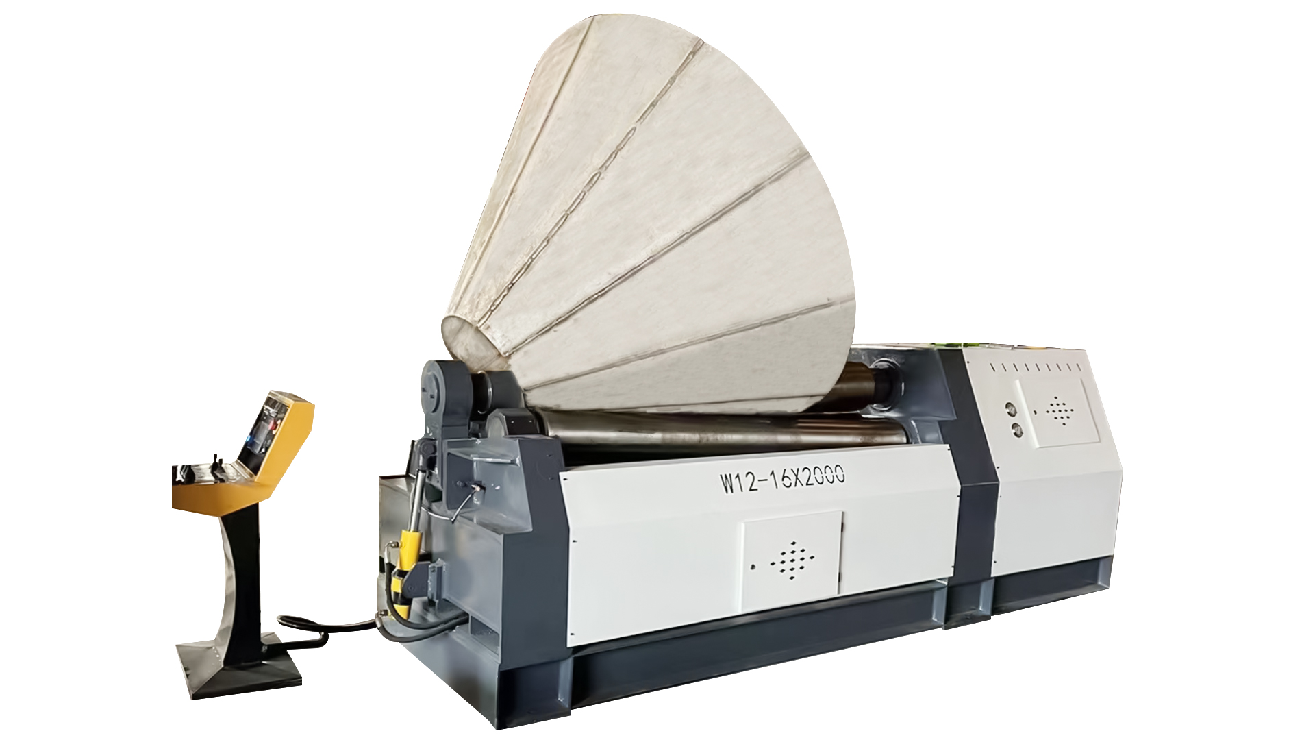 CNC 4-rulle Plate-rullemaskin